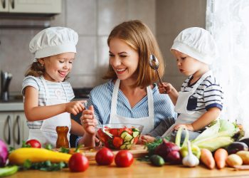 Cooking with Kids: How Can Simple, Safe Recipes Teach Nutrition and Create Joy?